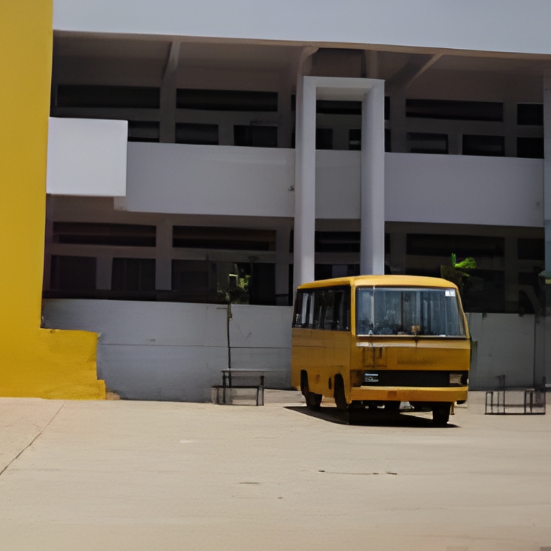 Transport facility with GPS enabled buses